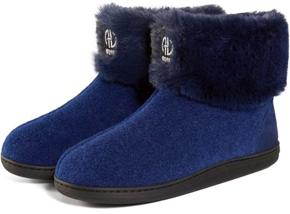 Warme Huislaarzen met Antislip Zool - Comfortabele Heren en Dames Pantoffels