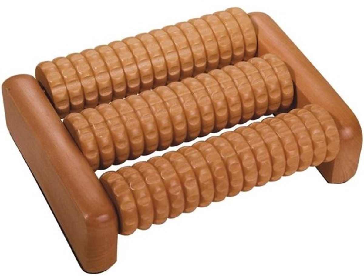 Houten Voetenroller voor Massage en Betere Doorbloeding