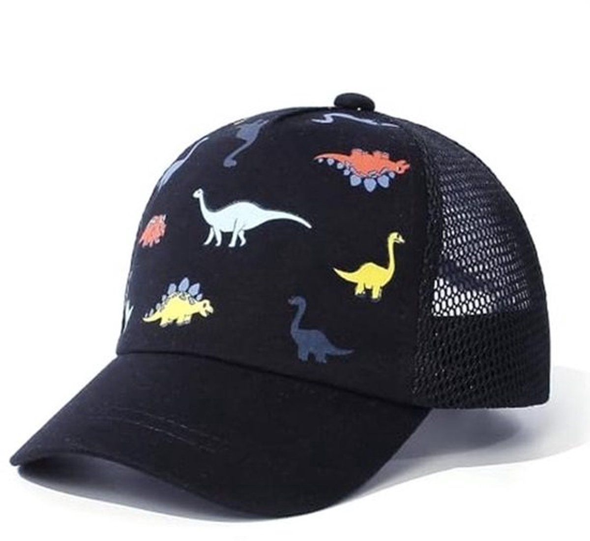 Zomer Pet voor Peuters - Leuke Dino en Effen Kleur Hoeden voor Kinderen