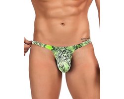 Luipaard zwembroek voor heren, ademend en comfortabel ondergoed, lage taille bikini-slips, grote maten