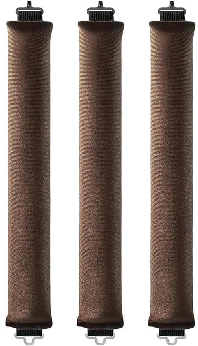 Hitteloze Slaap Krulspelden XXL - 4 Stuks Zachte Haarrollers voor Natuurlijke Krullen