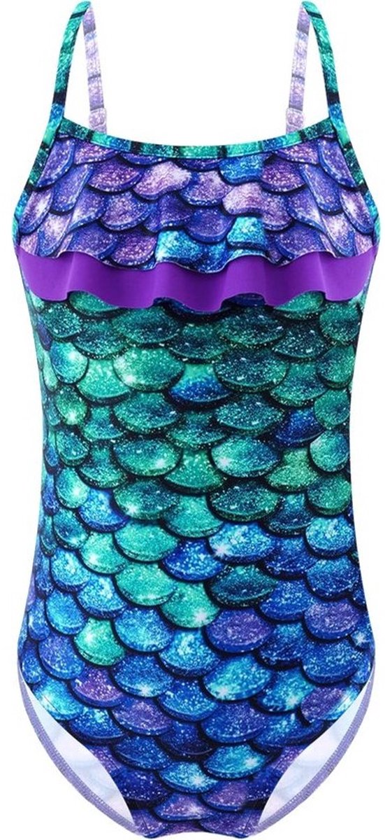 Meisjes Zeemeermin Badpak Een Delig Zwemkleding Strand Bikini