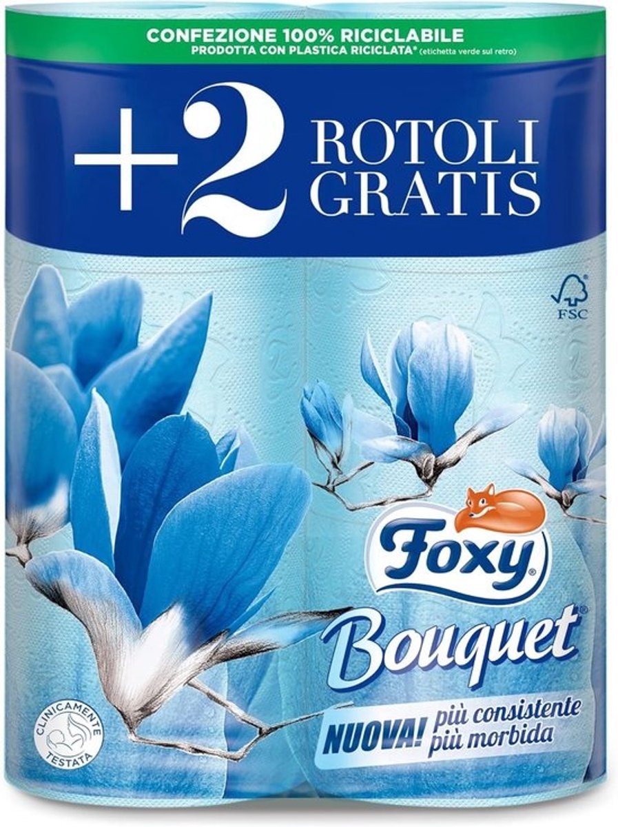Toiletpapier Zacht - Papier Rollen - Dagelijks Gebruik - 3-Laags Comfort - 84 Stuks - Lichtblauw