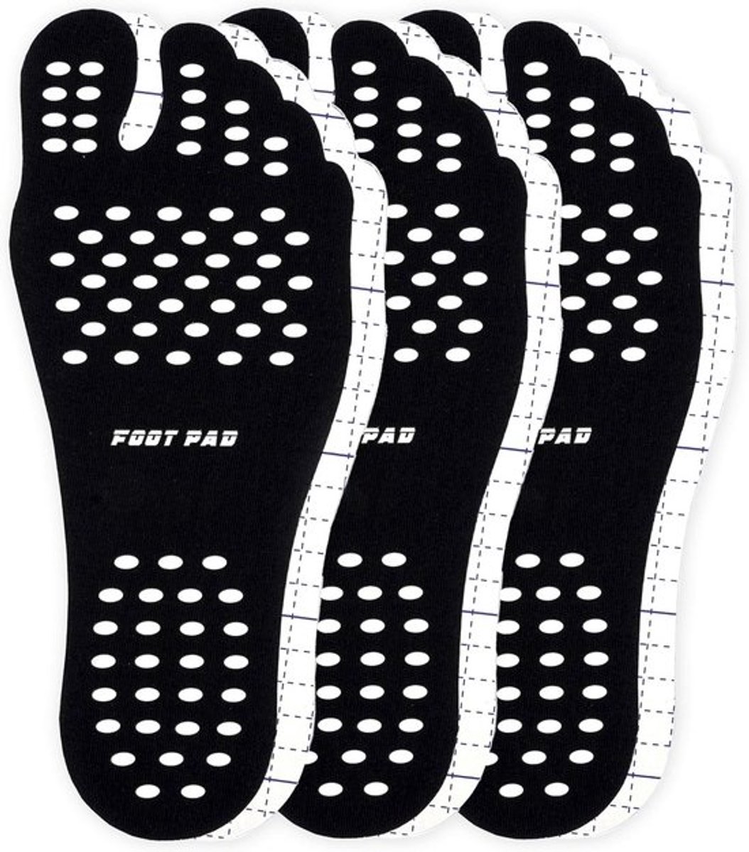 Antislip Voetzolen Stickers - Waterdichte & Hittebestendige Barefoot Pads voor Strand, Zwembad en Yoga