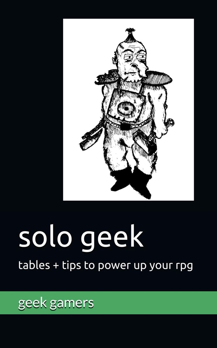 solo geek: tables + tips to power up your rpg - ShopVlot