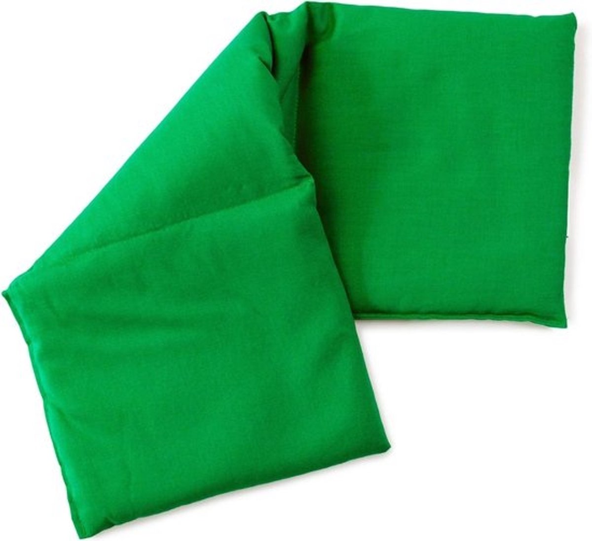 Groot Korrelkussen 20x50 cm Groen met Kikkerdesign - Warmte Koud Kussen voor Ontspanning
