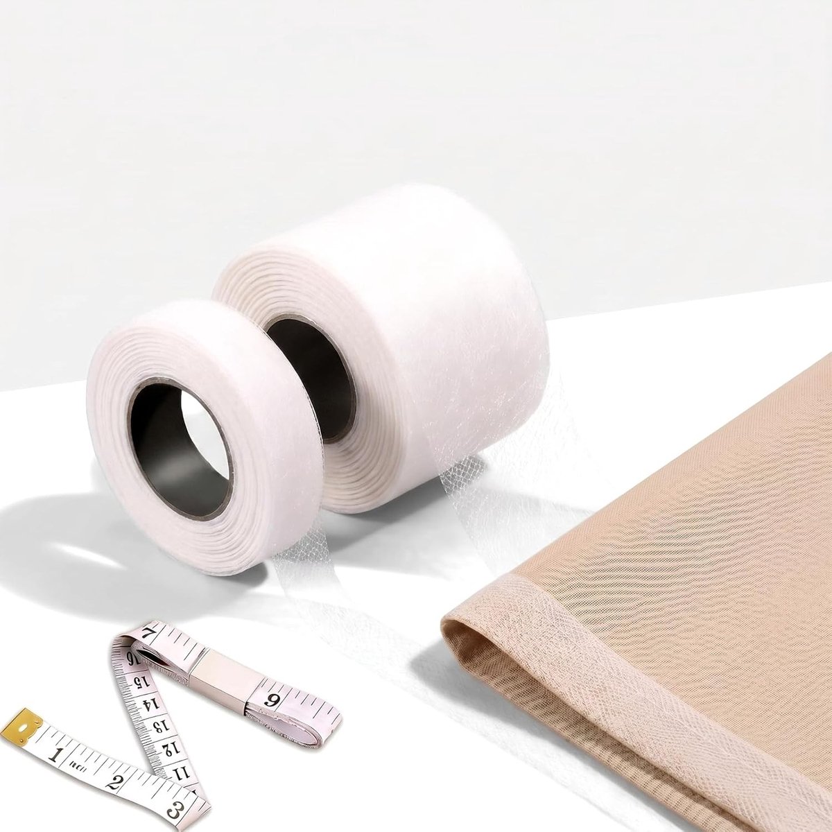Strijkband Set van 2 Stuks 20 mm x 30 m en 60 mm x 30 m voor Efficiënt Strijken en Repareren