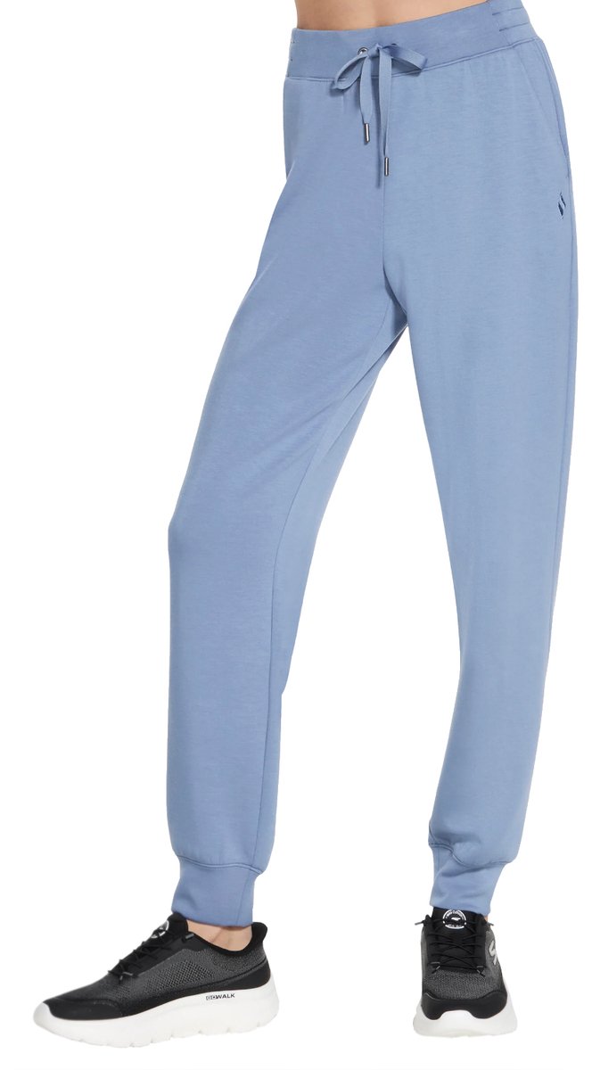 Skechers Skechluxe Elevate Jogger Pant, Vrouwen, Wit, Broek, maat: L