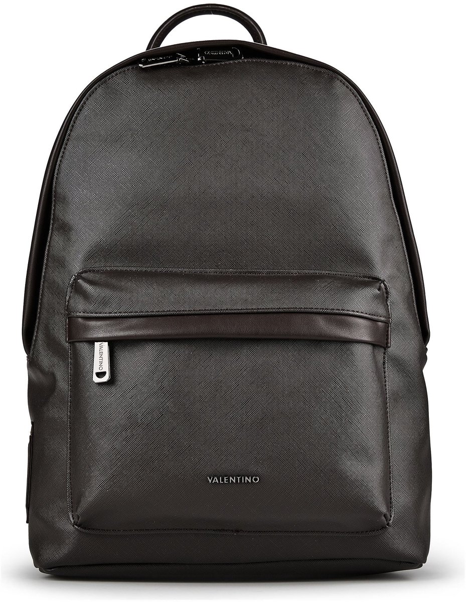 VALENTINO vrijetijdsrugzak rugzak met laptopvak Karo Backpack Moro donkerbruin