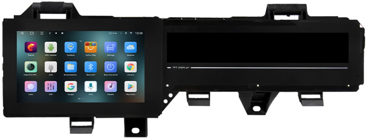 CarPlay autoradio geschikt voor Renault Scenic 3 | 2009 t/m 2016 | Cartronix CTX-118989-A | 2009 2010 2011 2012 2013 2014 2015 2016 | 7 inch | Android 15 | Draadloos Apple CarPlay & Android Auto | 4GB + 64GB | Bluetooth & Wifi