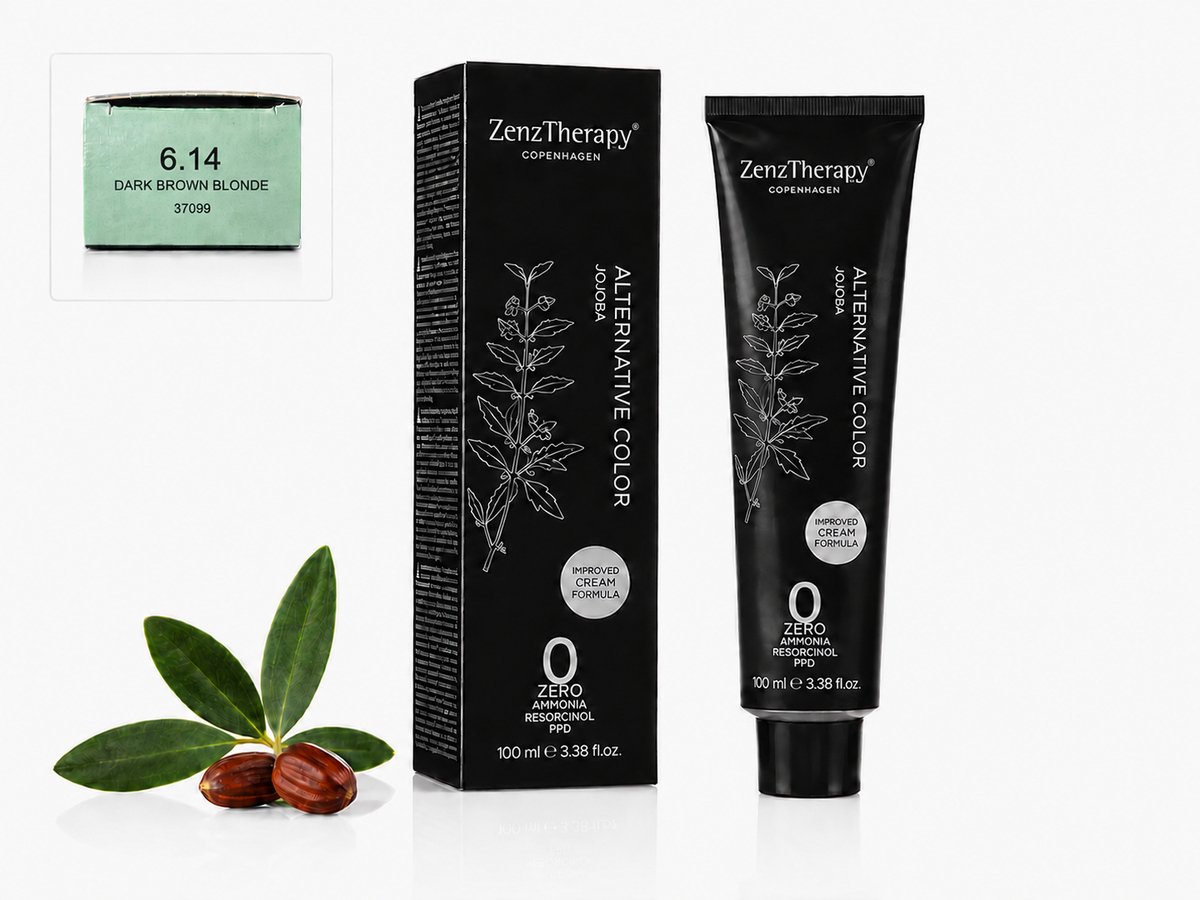 Zenztherapy - Jojoba Alternative Color - 6.14 Dark Brown Blonde - 100 ml