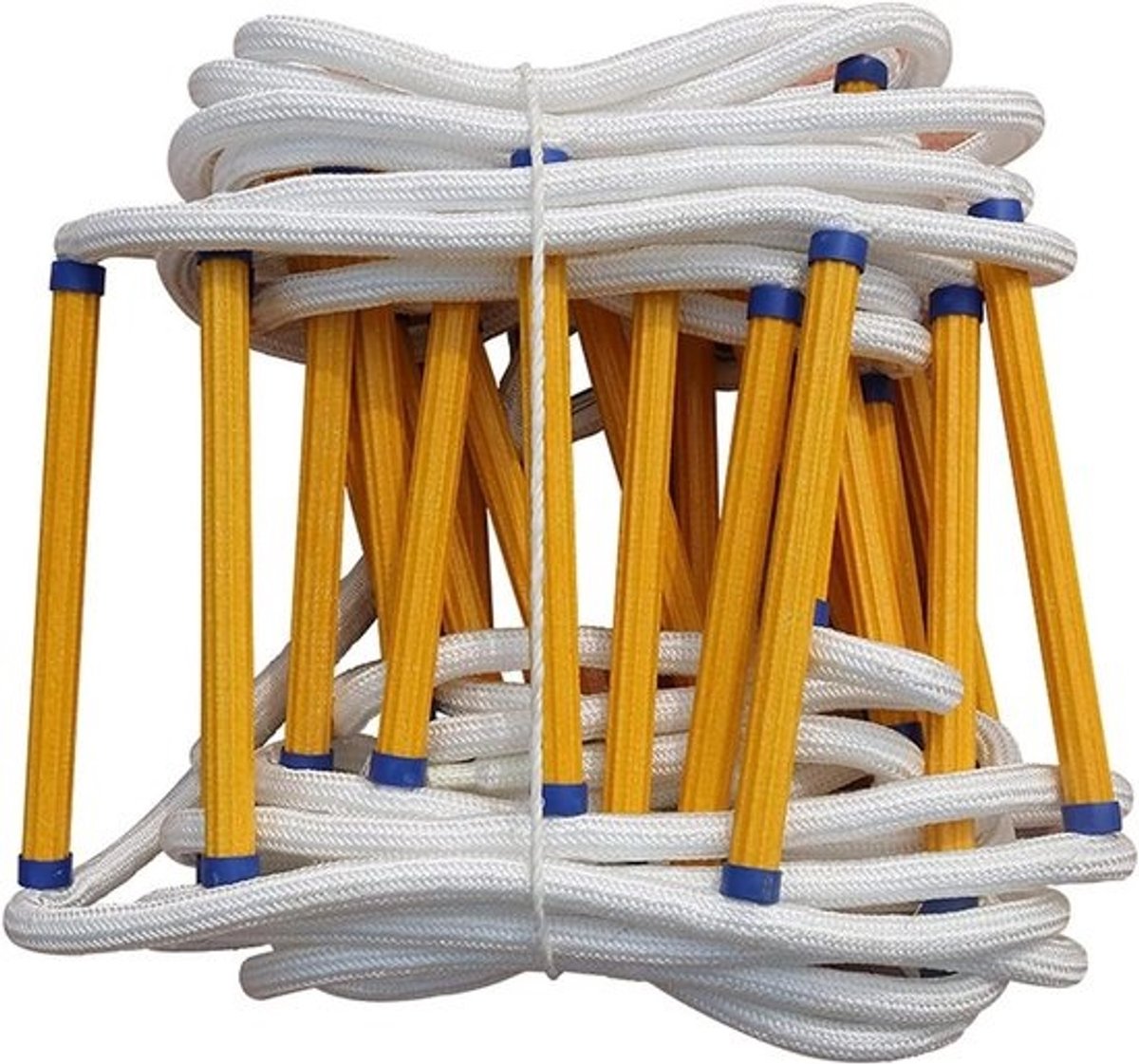 10 Meter Vuurvaste Reddingsladder met Haken voor Noodsituaties - 2-4 Verdiepingen