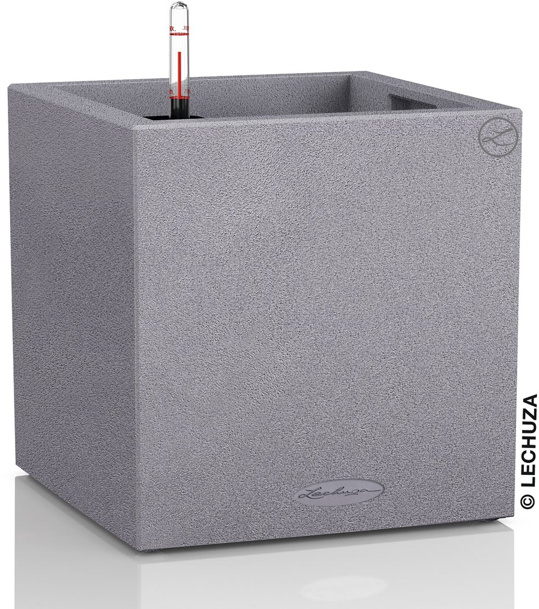 Lechuza Canto Stone 14 - Planter - with removable inner pot