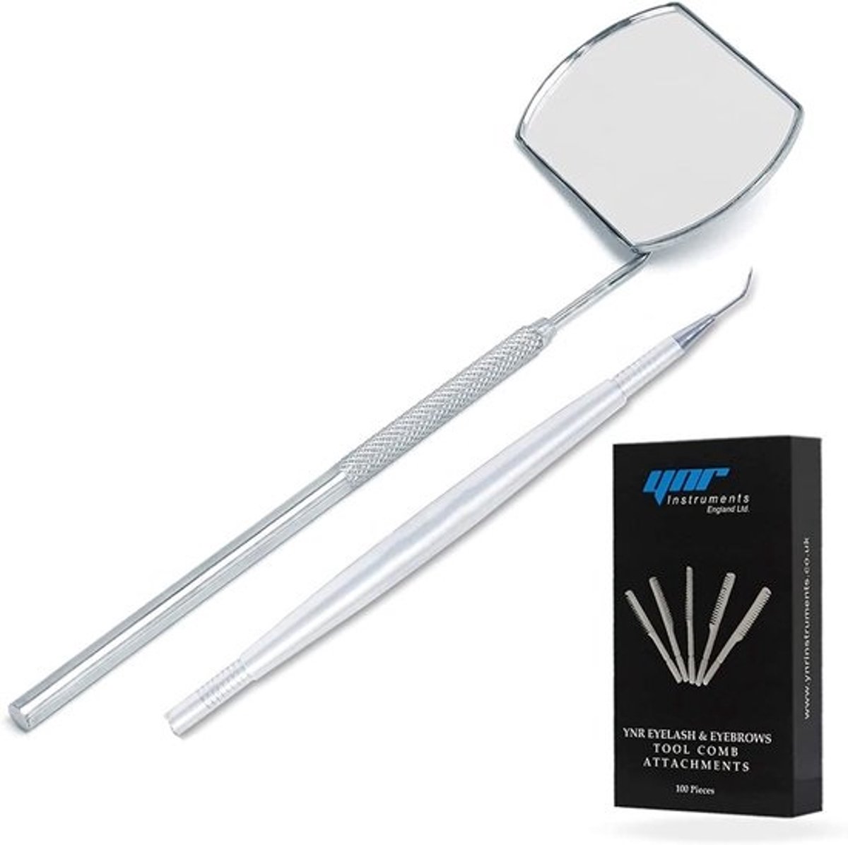 Wimperpermanent Gereedschap Set: Kam, Spiegel en Pincet voor Lash Lifting