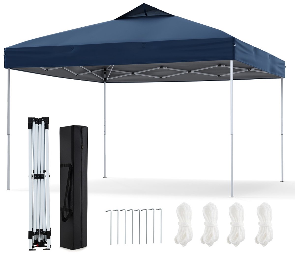 SureDeal® - Partytent - Opvouwbaar Tuinhuisje meter - Buitenevenementen - 295x295x255 cm - Blauw