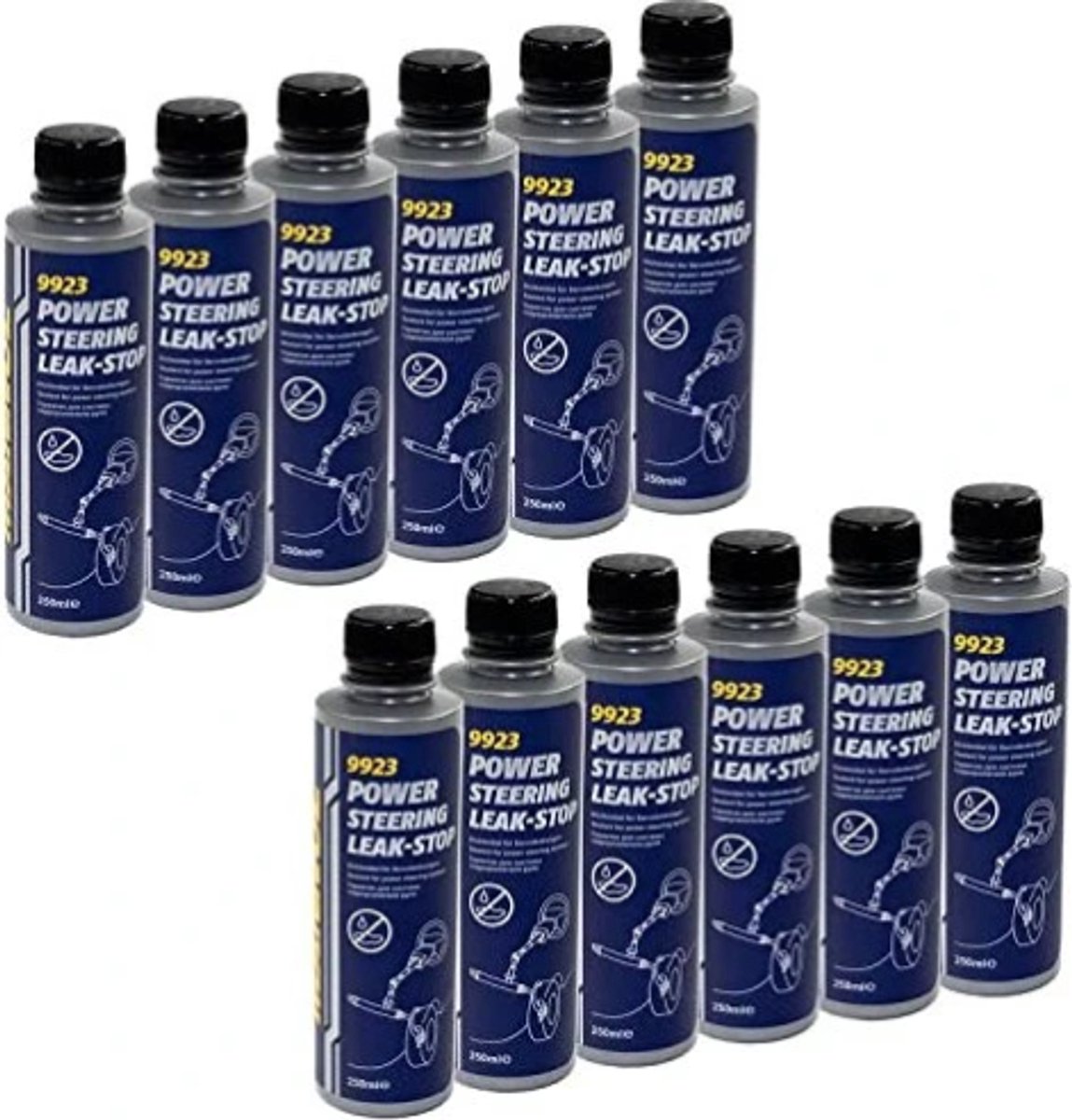 10 Stuks Power Leak Stop 250ml Mannol 9923 - BTC Autoparts