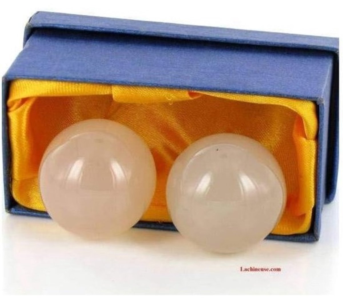 Set Qigong Ballen van Natuurlijke Agaat voor Handoefening en Balans