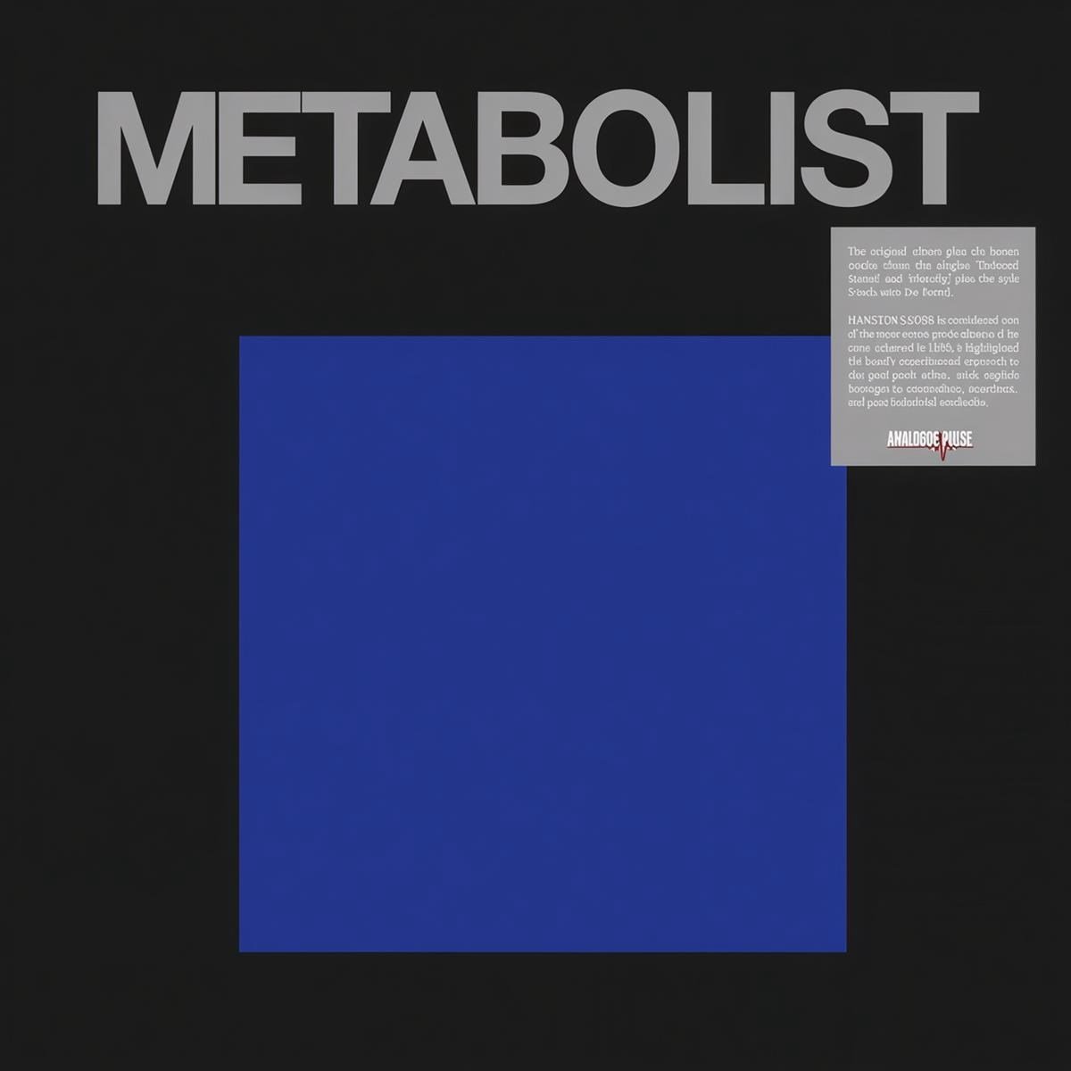 Metabolist - Hansten Klork (2 LP)