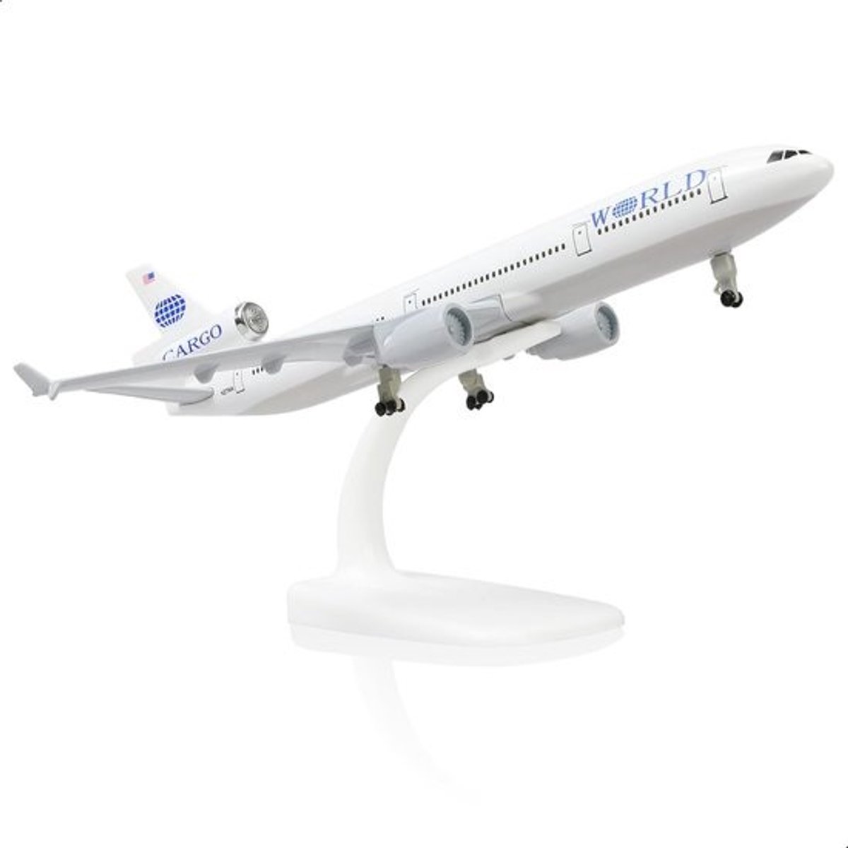 1:300 schaal AirForce One Boeing 747-200B vliegtuig model