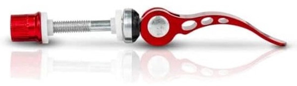 Zadelpen Klem - Fiets Onderdeel - Zadel Verstellen - Snelle Bevestiging - 6x55mm - Rood