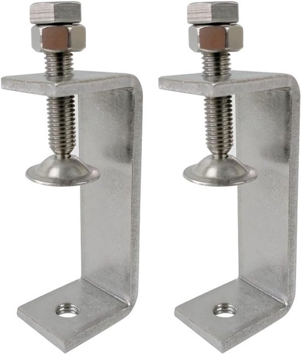 C-klemmen Set - Vaste Houder Clips - Houtbewerking Klemmen - Brede Kaak Opening - 30-85 mm - Metaal
