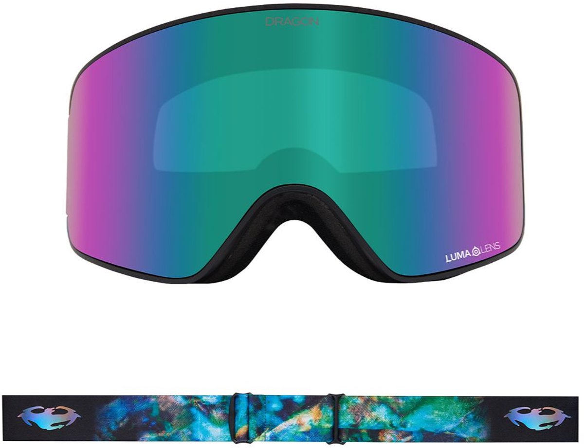 Dragon Alliance NFX MAG OTG Skibril - Bleached/Celeste IR & Amber