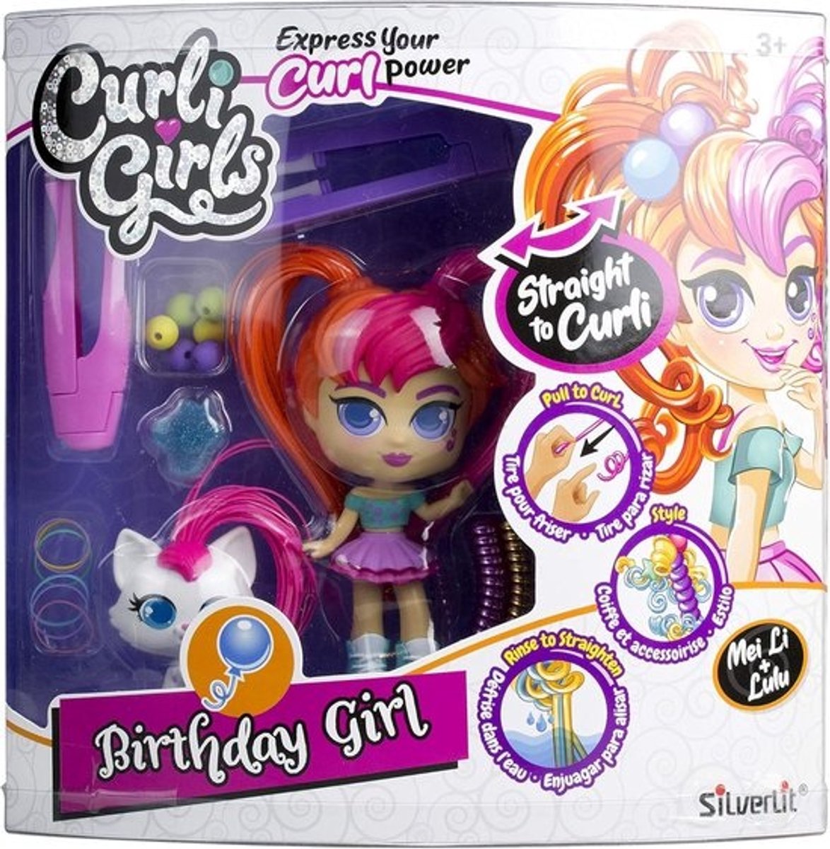 Deluxe Set met huisdier voor Curli Girls
