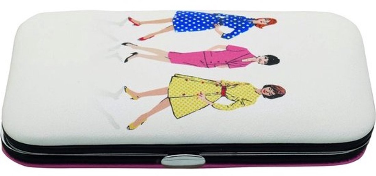 Compact Naaisetje voor Dames in Roze Etui voor Onderweg
