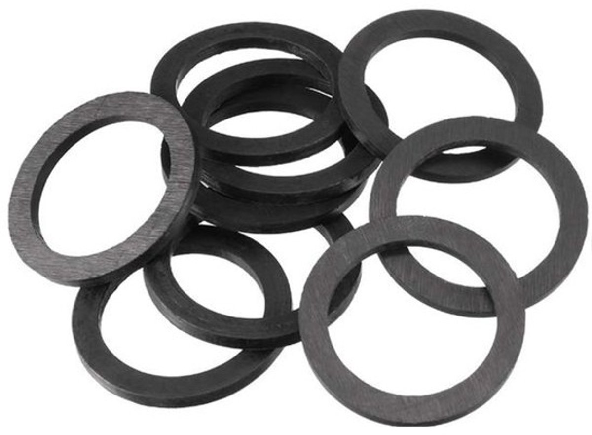 5-delige Afdichtingsset voor Sifons en Geurafsluiters Rubber 1 1/2 Inch