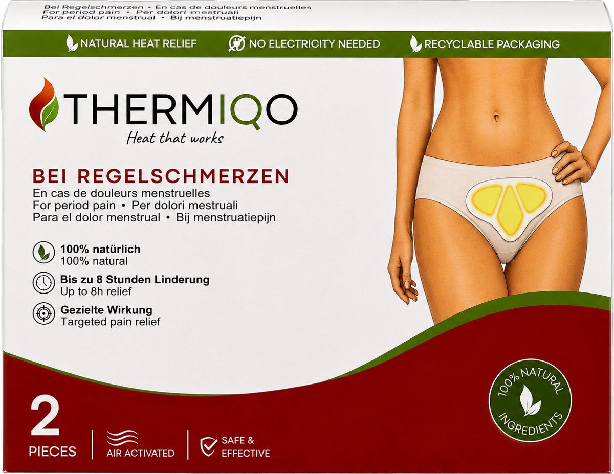 Thermiqo Bij menstruatiepijn 2 st.