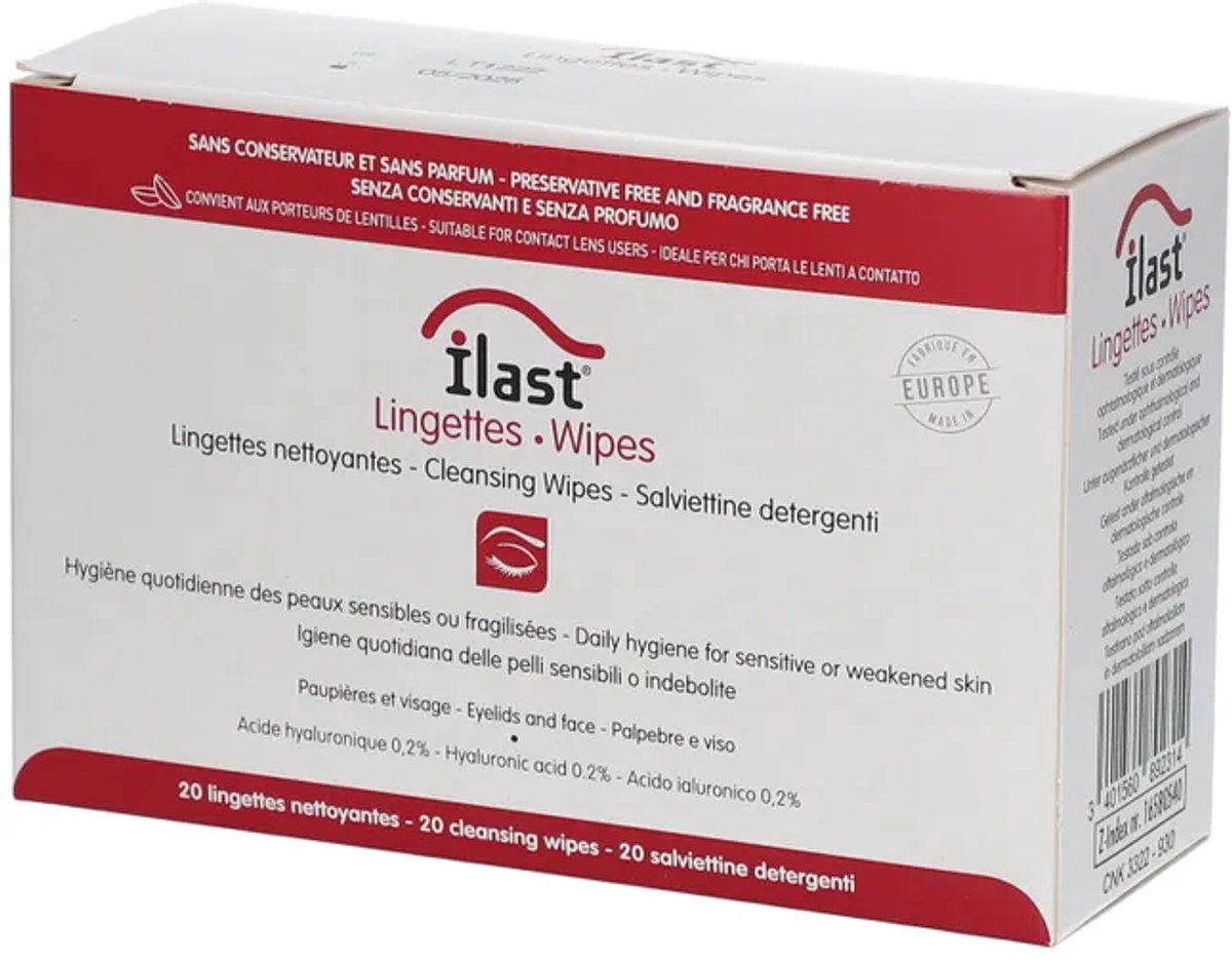 Ilast wipes 20st