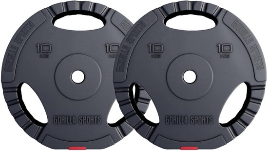 Gorilla Sports Halterschijven Set