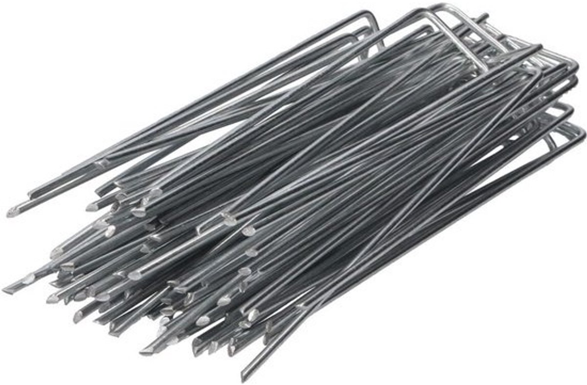 Onkruiddoek Haringen 50 Stuks - Ideaal voor Tuin, Tent en Camping - Grondankers en Grondpennen