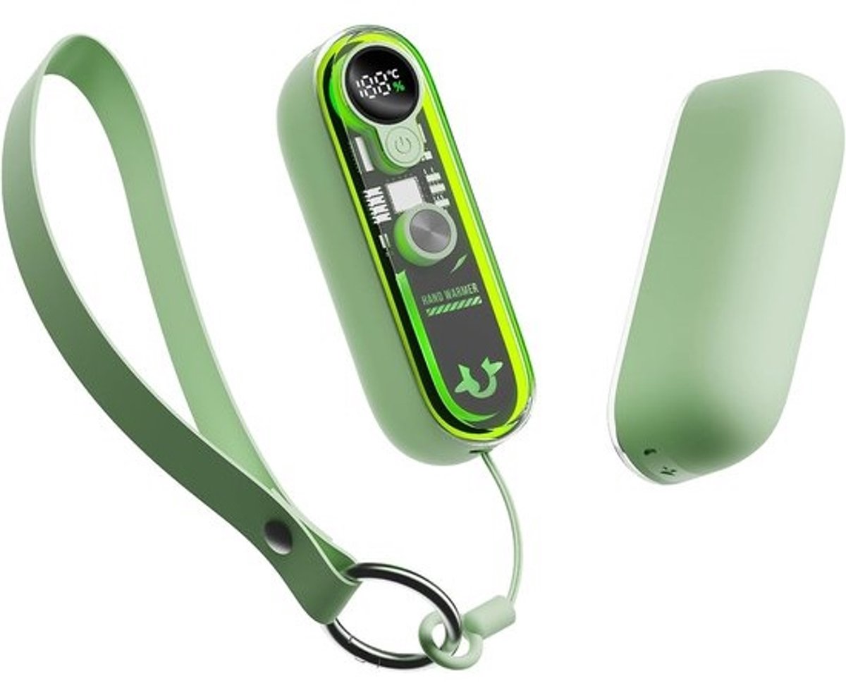 Digitale Thermische Zak - Verwarmde Handtas - Koud Weer Comfort - Afneembare Structuur - One Size - Groen