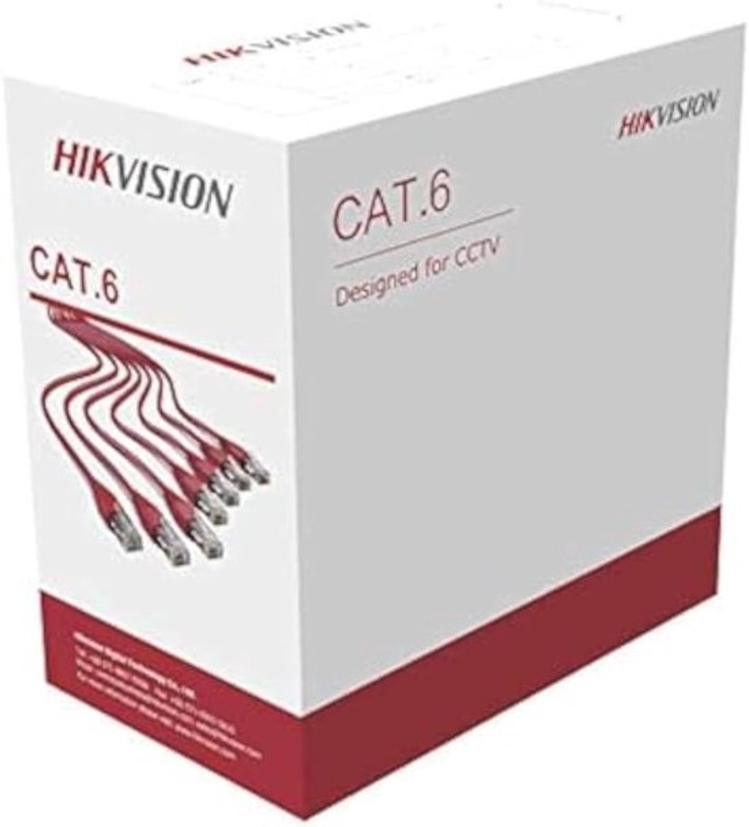 Netwerkkabel 305 meter Cat6 U/UTP (UTP) - Geschikt voor snelle internetverbindingen