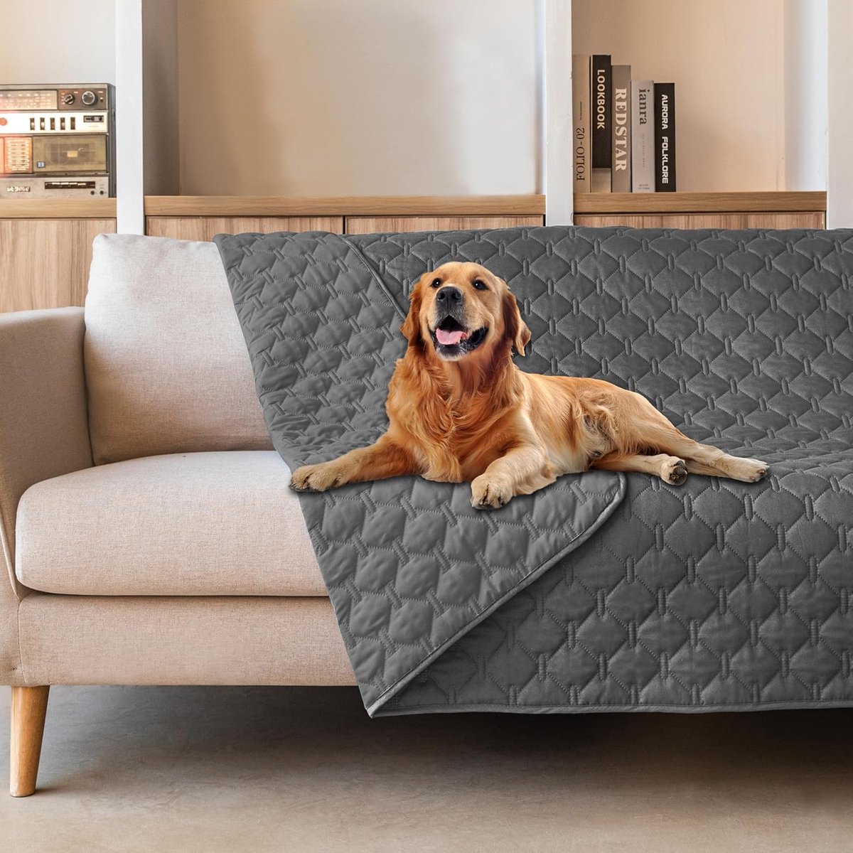 KZQ Waterdichte Wasbare Bankdeken Voor Katten En Honden – Huisdier Beschermhoes 130x210 Cm