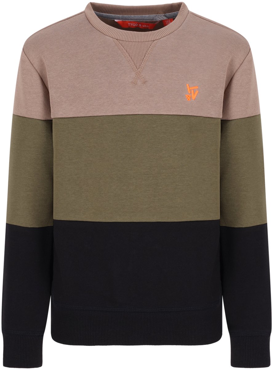 TYGO & vito X608-6314-381 Jongens Sweater Scott - Maat 122/128