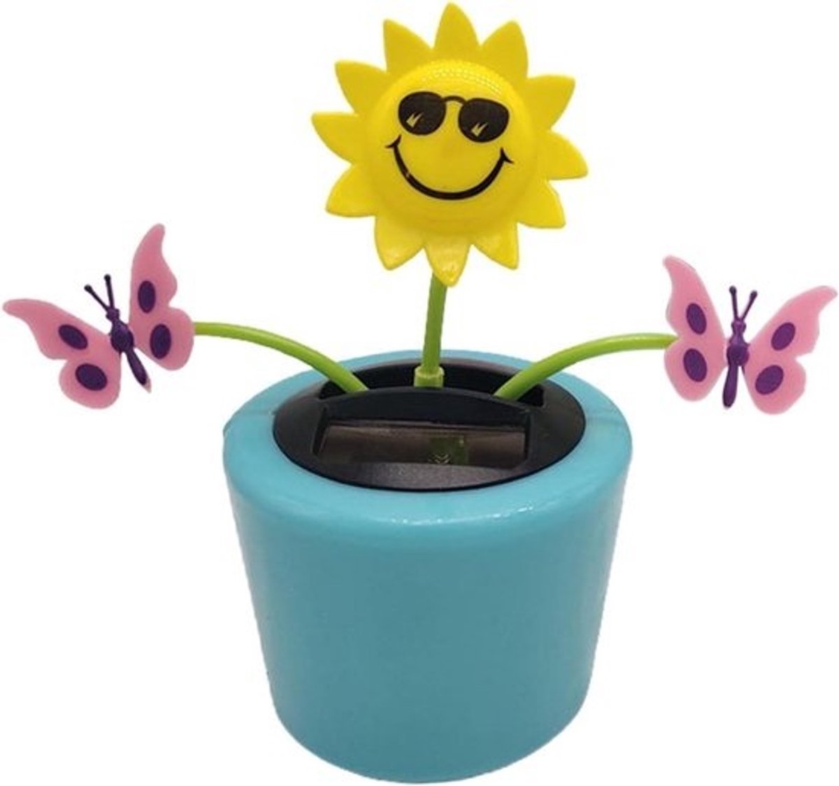 Zonnebloem Dansend Bloemetje - Bewegende Decoratie voor Auto en Thuis