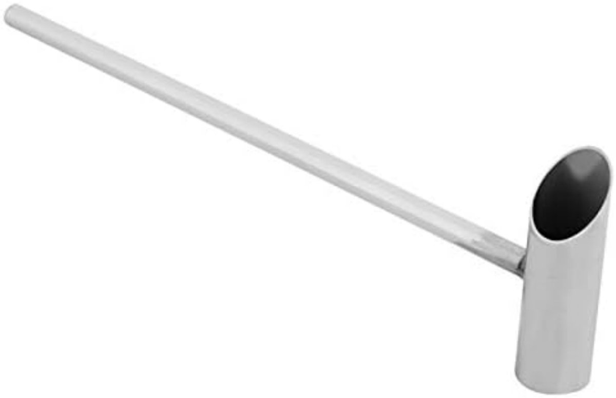 longziming - Suikerspin Lepel - Suikergoed Schep - Professioneel Keukengereedschap - Ergonomisch Ontwerp - Precieze Portionering - Roestvrij Staal - Lichtgewicht Constructie - Vermindert Vermoeidheid - 1 Stuk
