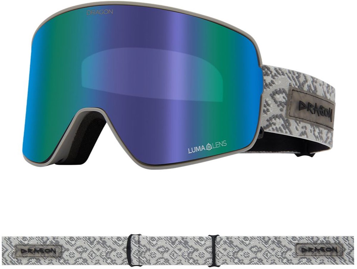 Dragon Alliance NFX2 Skibril - Moon/Opal Teal & Violet