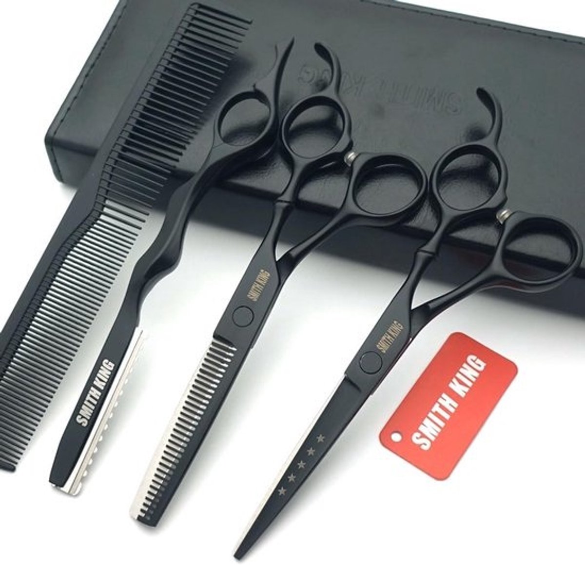Haarschaar set 6 inch met tondeuse en uitdunschaar