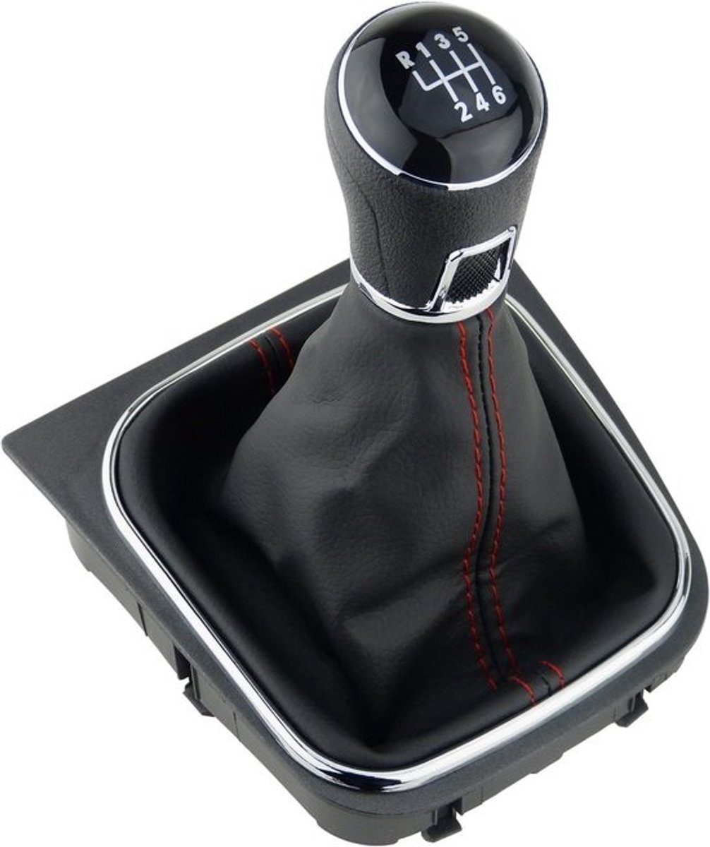 Versnellingspook Set met Frame en Knop voor VW Modellen - 6 Versnellingen, Plug & Play