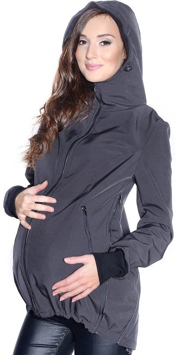3-in-1 Softshell Draagjas voor Babydragen en Omstandjas