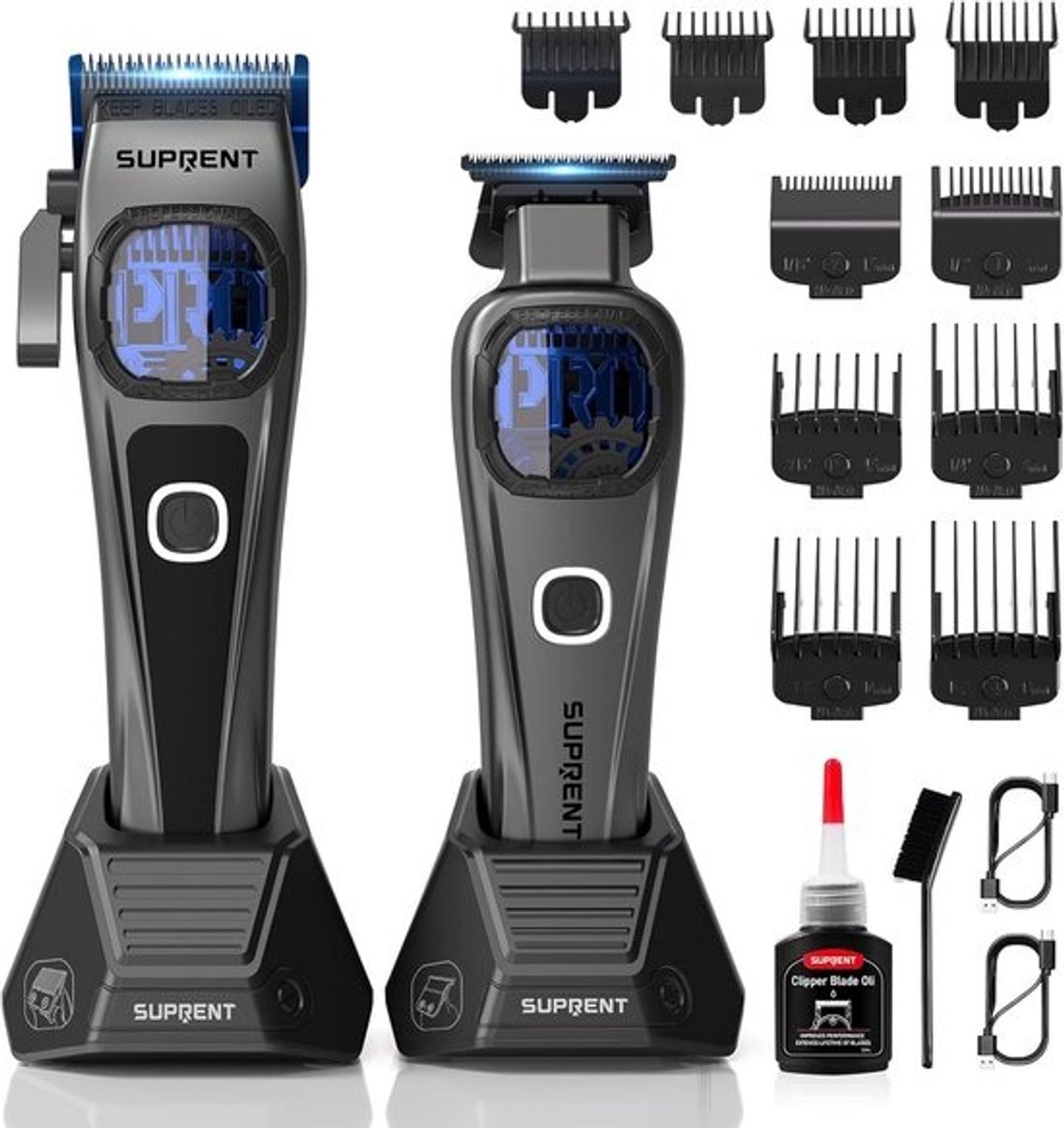 Professionele Heren Haarknipper met Oplaadstation
