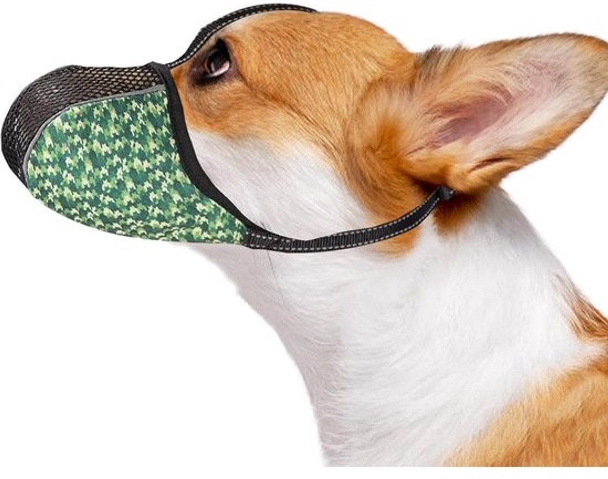 Verstelbare Hondenmuilkorf voor Kleine Honden - Anti-Bijten, Blaffen en Kauwen - Ademend en Reflecterend