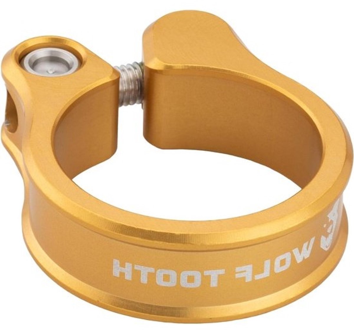 Zadelpen Klem - Zadelklem - Fiets Onderhoud - Precisie Ontworpen - 36.4mm - Goud