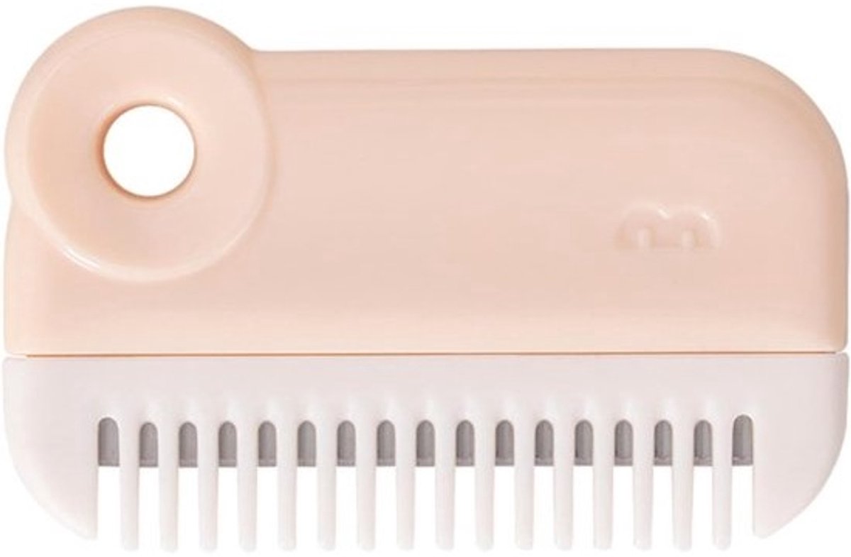 Haar Split End Trimmer - Handmatige Kam - Haar Styling - Draadloos Ontwerp - 6.4 cm Lengte - Vleesroze
