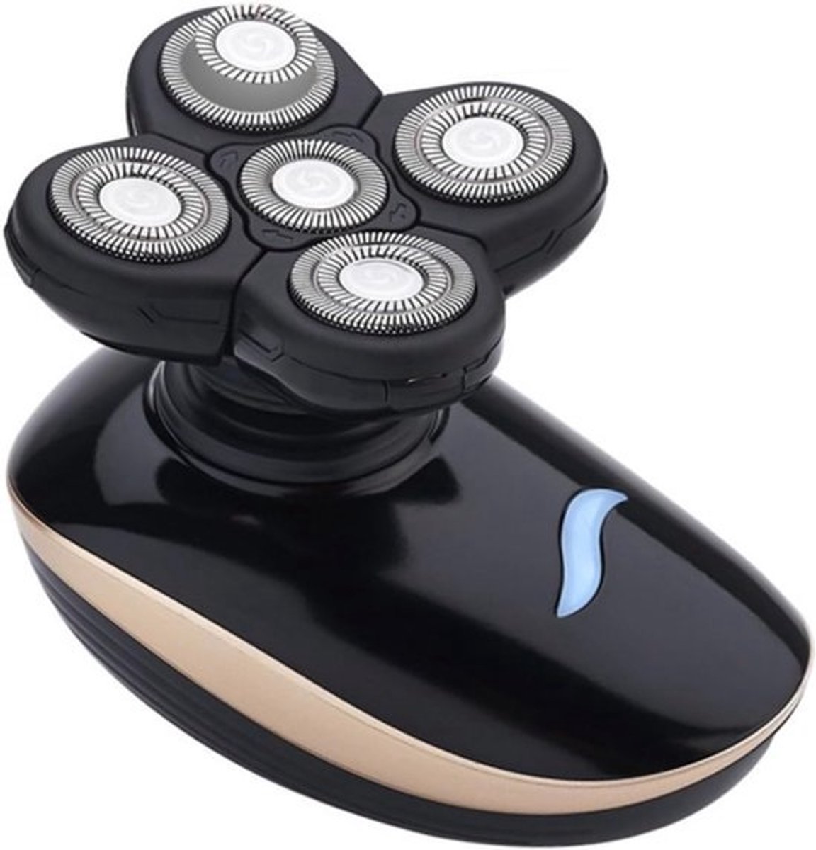 Scheerapparaat Opzetstuk - Scheermessen Set - Baard Scheren - Vijf Zwevende Koppen - 10 x 5.5 cm