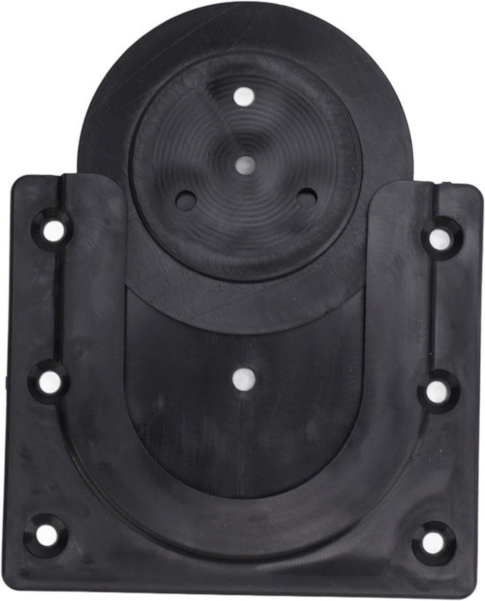 Dartbord Ophangsysteem - Muurbeugel Dartbord - Veilig Dartbord Ophangen - Inclusief Meetlint - 12 x 10 x 2 cm - Zwart