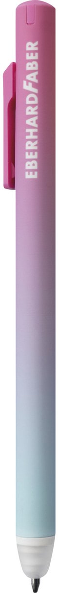 Eberhard Faber - Gelpen Click-it - Turquoise/Roze - EF-582141
